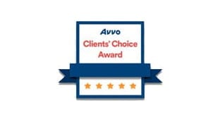 Avvo Clients' Choice Award | Five Stars
